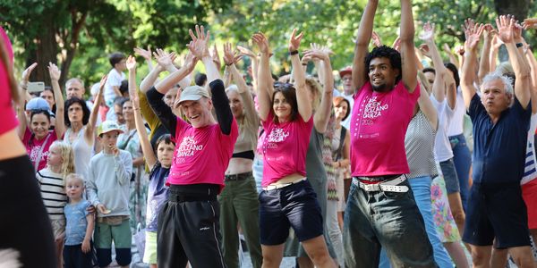 <p>Das große Tanzfest auf den Talferwiesen war wieder ein außergewöhnliches Erlebnis!</p>