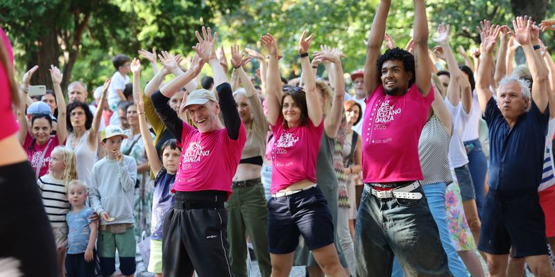 <p>Das große Tanzfest auf den Talferwiesen war wieder ein außergewöhnliches Erlebnis!</p>